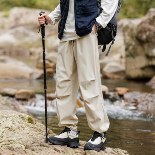 🌈【真维斯男女同款降落伞裤速干工装裤2458款】✅速干面料呈现光泽质感面料，💜上身裸感，舒服到飞起!! 商品图4