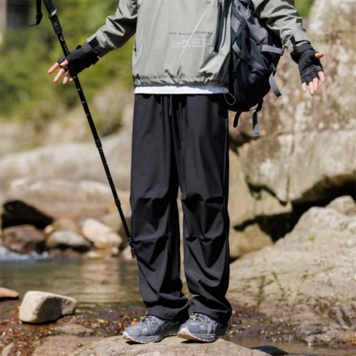 🌈【真维斯男女同款降落伞裤速干工装裤2458款】✅速干面料呈现光泽质感面料，💜上身裸感，舒服到飞起!! 商品图6