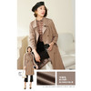 乔万尼风衣女款新款高级感小个子收腰外套EM3A465 商品缩略图3