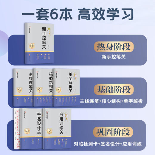 墨点字帖【行书大通关】剑鸣行书成人练字郭建明初高中大学生硬笔实用行书书法钢笔练字专用笔画笔顺练习描红临摹练字帖控笔训练速成 商品图2