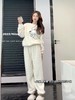【YW】无忧购“”79元3件秋冬季哈帕狗提花舒棉绒套装加厚保暖卡通可外穿女士家居服（截单后3-5发货) 商品缩略图7