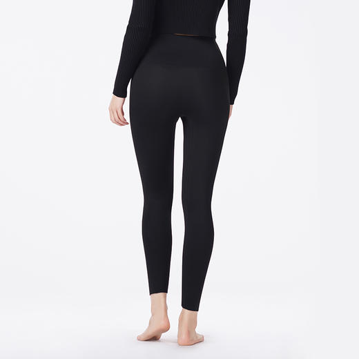 都市丽人打底裤强暖外穿裤保暖裤锦纶厚九分裤一条LLT4B7 商品图3