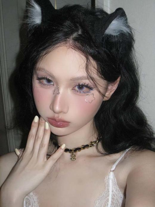 woolilens  日抛美瞳  游泳小鱼 直径14.2mm着色13.2mm  (十片装) 商品图4