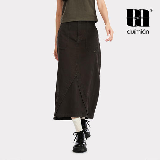 对面duimian半身裙螺母钉伞裙 商品图3