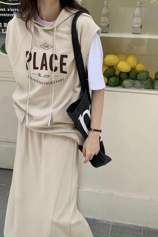 HAYES 米色休闲宽松运动套装 18799 商品图2