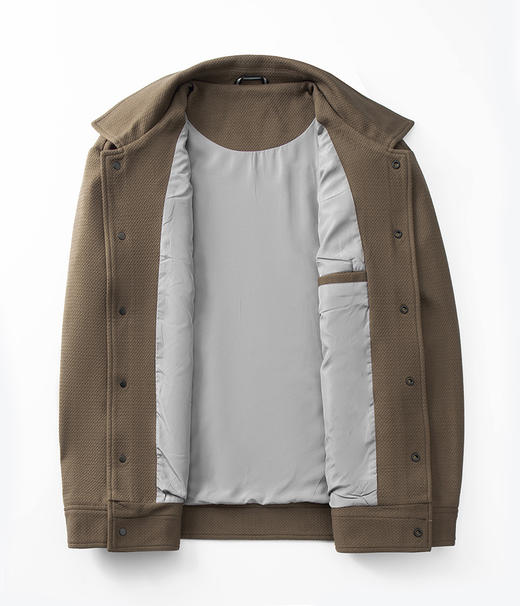 【新款DWD】大依优型大码翻领夹克外套加肥加大肥佬休闲上衣男士胖子潮流 商品图3