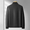 【Q】【新款DWD】大依优型大码翻领pu皮夹克外套加肥加大肥佬休闲上衣男士胖子潮流 商品缩略图4