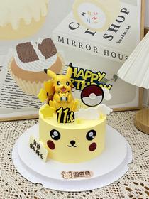 皮卡丘主题蛋糕 