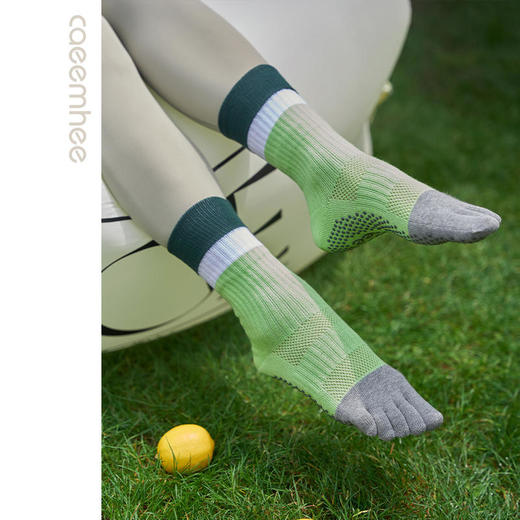 KS4299中筒拼色五指袜 商品图6