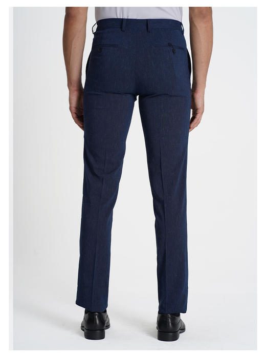 callisto藏青色羊毛混纺西裤 商品图4