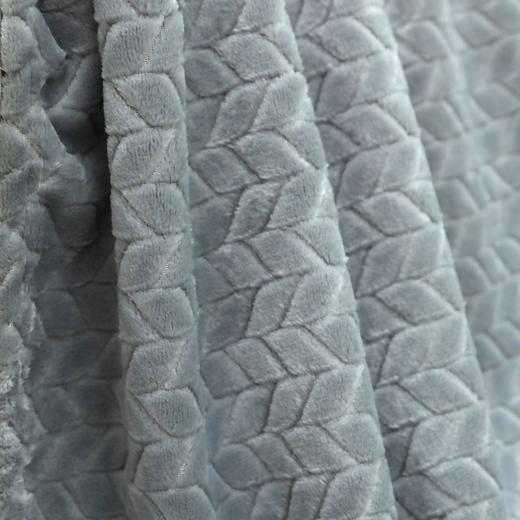 丝带包装礼品毯子 冬季高克重纯色提花珊瑚绒毛毯 加厚保暖毯子 办公室午睡毯 沙发盖毯 学生午休毯 商品图3