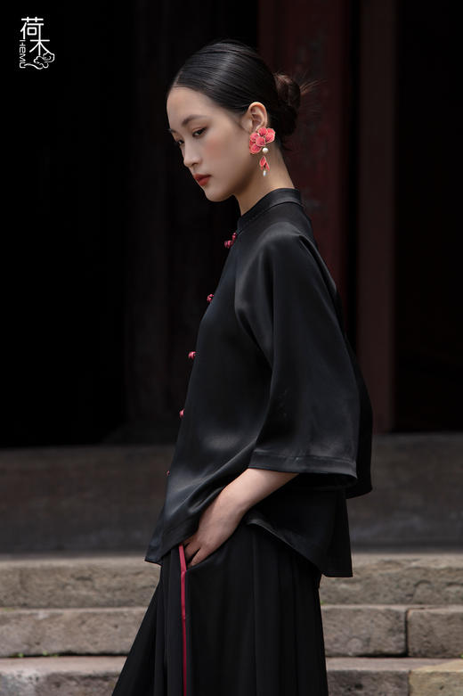 荷木HEMU丨素彤·短上衣 商品图3