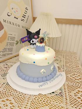 库洛米 蓝色奶油款定制