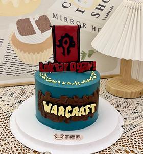 魔兽世界主题蛋糕