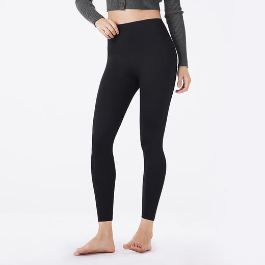 都市丽人打底裤舒暖外穿裤保暖裤锦纶中厚九分裤一条LLT4A1 商品图3