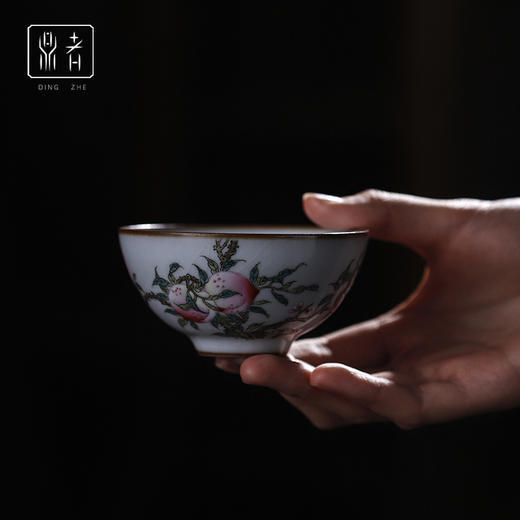 问鼎鼎者青花纳福杯（福寿绵长）纳福杯(富贵有余)纳福杯(荷韵)纳福杯(节节高升)纳福杯(荷塘)（缺货） 商品图2