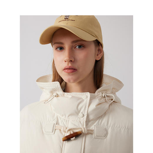 Teenie Weenie小熊简约连帽羽绒服女冬季女羽绒服TTJD244T02P 商品图3