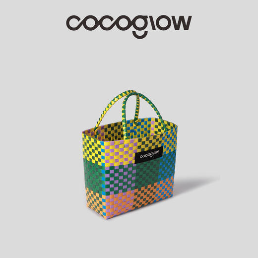cocoglow · AUTUMN SHINE 秋日暖阳系列原创手工工艺编织菜篮子中号/大号 商品图4