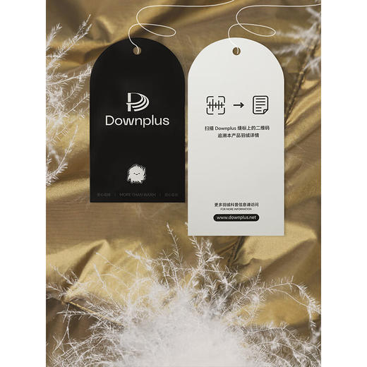 COCOBELLA安心可溯源90绒石墨烯蓄热保暖长款羽绒服DC0001 商品图3