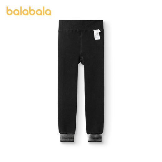 【周末福利】巴拉巴拉童装儿童裤子冬季加厚加绒女童保暖裤御寒外穿袜子高弹萌 商品图4