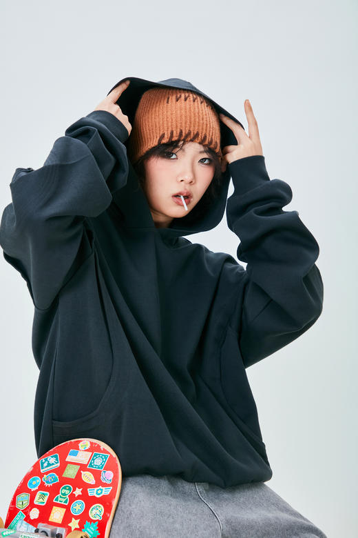 ECAPTIOUS 多位拼接秋冬卫衣 商品图5