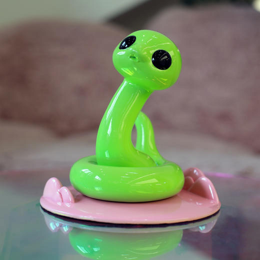 金山款《蛇玲珑》绿色 商品图3