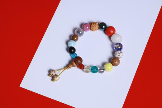 ZGT0062-2°十八子多宝珠手串 儿童款 商品图0