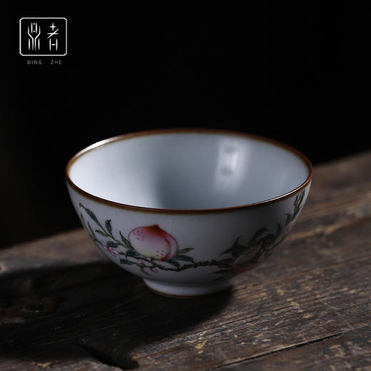 问鼎鼎者青花纳福杯（福寿绵长）纳福杯(富贵有余)纳福杯(荷韵)纳福杯(节节高升)纳福杯(荷塘)（缺货） 商品图1