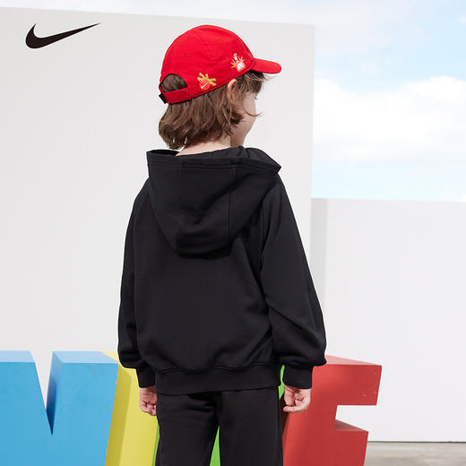 Nike 3brand 童装 冬 大童小童 开襟连帽卫衣 RWB-DH-0584 商品图3