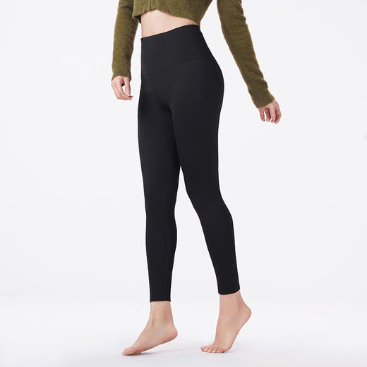 都市丽人打底裤强暖外穿裤保暖裤锦纶厚九分裤一条LLT4B1 商品图3