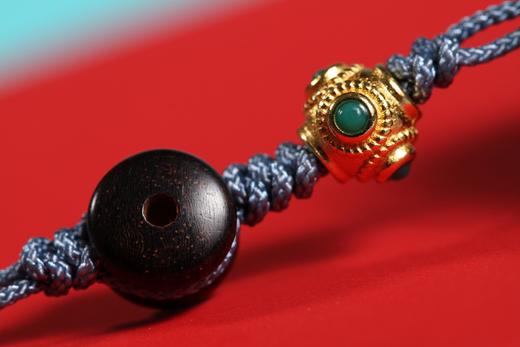 GJXJ0158°鱼与熊掌兼得紫檀小挂件 商品图5