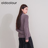 oldcolour欧珂冬季新款修身时尚长袖半高领毛织套头衫女P440511A1 商品缩略图4
