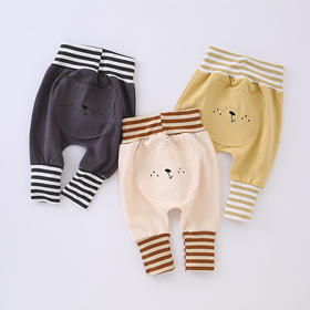 【可爱百搭 舒适护肚】初生秋新款可爱儿童韩版宝宝裤子高腰护肚裤子婴儿打底裤大PP卡通