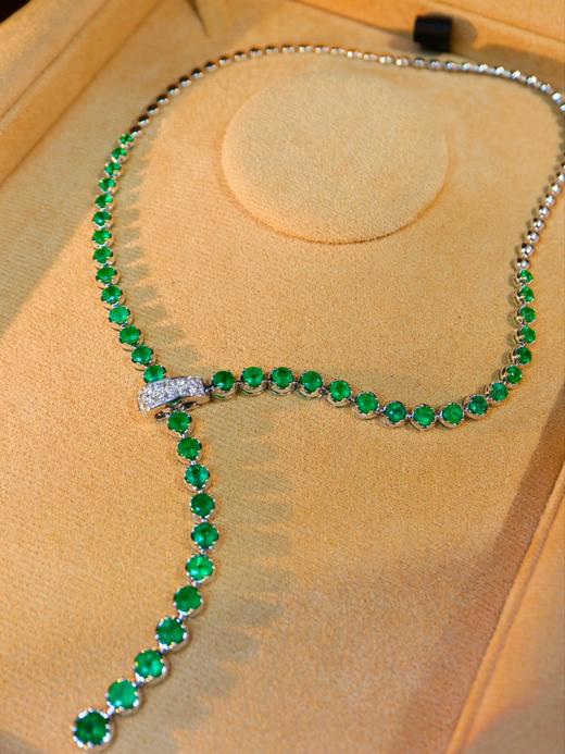 祖母绿项链 12.436克拉 商品图1