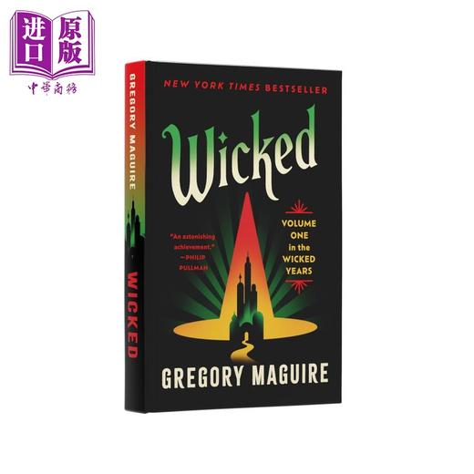 预售 【中商原版】魔法坏女魔 女魔纪元卷一 英文原版 Wicked Volume One in the Wicked Years Gregory Maguire 奇幻流行小说 商品图0