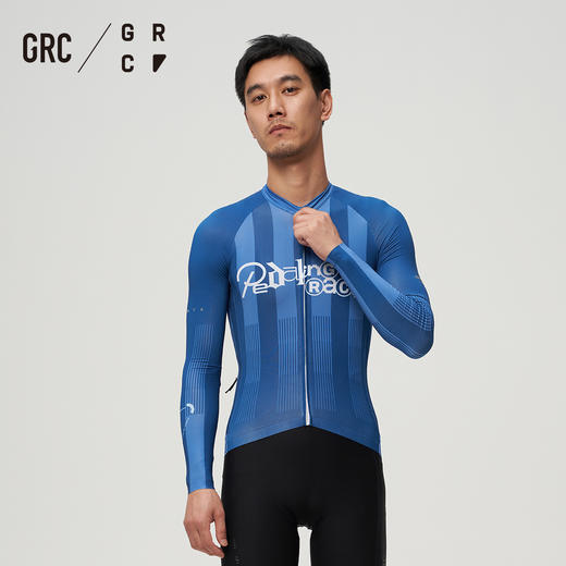 GRC桀骜无尽春秋新款CMYK疾驰踏手长袖上衣速干公路自行车骑行男 商品图4