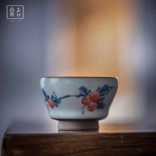 问鼎鼎者青花浮玉杯（报喜）浮玉杯（荔枝）浮玉杯（鸟趣）（缺货） 商品图2