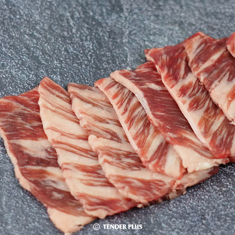 澳洲M3胸肉块烤肉片200g