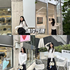 新品上身 | 休闲自在的下午茶，喜欢这件贴身柔软假两件~