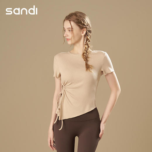 三蒂2024秋冬sandi短袖不可插胸垫SL23001 商品图0
