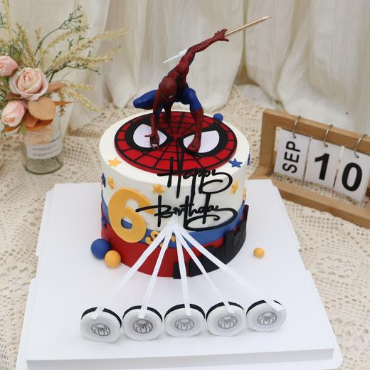 蜘蛛侠火焰蛋糕 商品图3