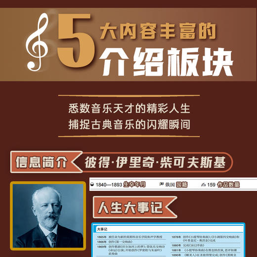 DK古典音乐大百科 走进古典音乐殿堂 乐器乐理发展史音乐家及作品 商品图3