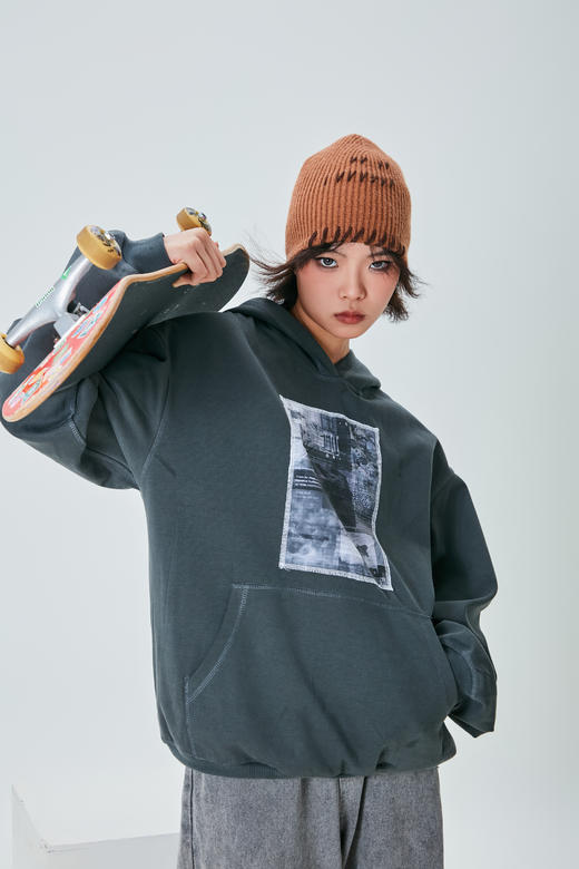 ECAPTIOUS 街头风格正反两穿系列卫衣 商品图4