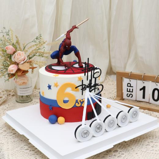 蜘蛛侠火焰蛋糕 商品图1