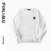 PINLI品立2024秋季新款男潮牌宽松卫衣草莓刺绣休闲百搭圆领上衣BG243109017 商品缩略图3