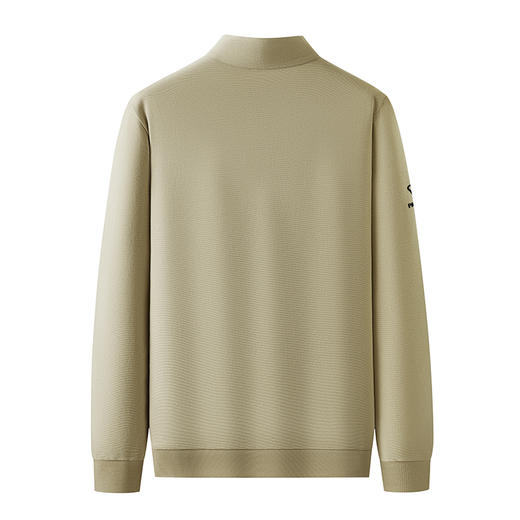 【新款DDP】大依优型大码立领拉链长袖卫衣加肥加大肥佬休闲宽松透气上衣打底男士胖子 商品图8