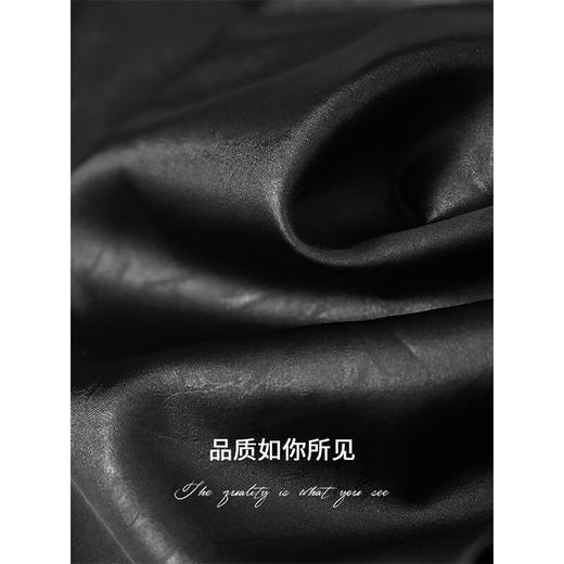 COCOBELLA静奢风折纸压花休闲裤女秋冬九分休闲烟管裤PA3045 商品图4