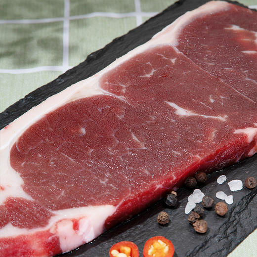 【雪山牛谷】新疆精选原切西冷牛排180g*4袋 商品图2