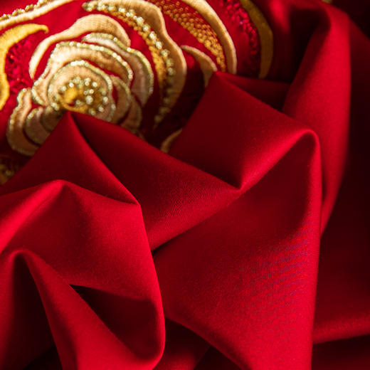 多喜爱 喜玫瑰婚庆床上用品四件套 为爱绽放 商品图4