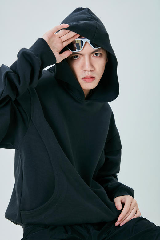 ECAPTIOUS 多位拼接秋冬卫衣 商品图3